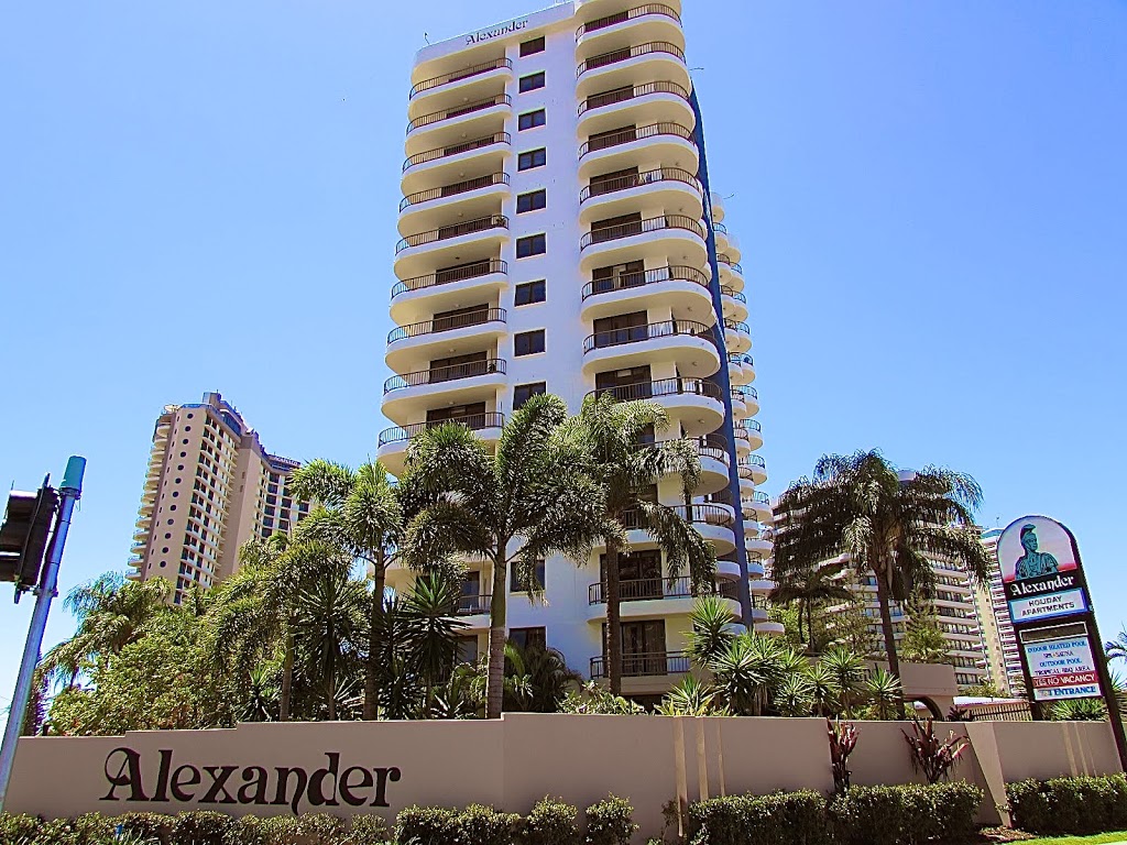 Alexander Apartments | 2943 Surfers Paradise Blvd, Surfers Paradise QLD 4217, Australia | Phone: (07) 5538 7777