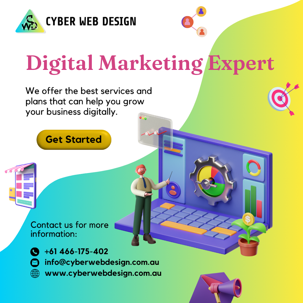 Cyber Web Design | 55 Hodges St, East Mackay QLD 4740, Australia | Phone: 0466 175 402