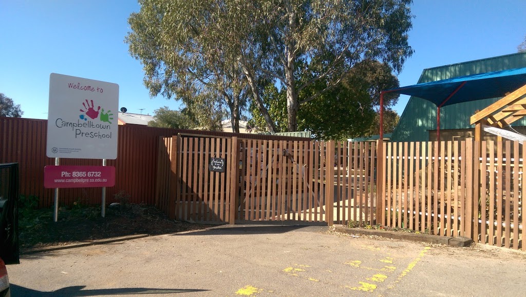 Campbelltown Preschool | 163A Montacute Rd, Newton SA 5074, Australia | Phone: (08) 8365 6732
