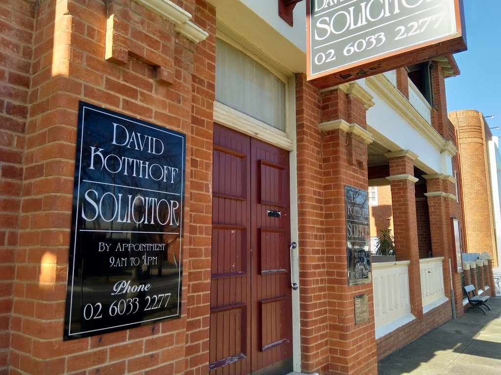 David Kotthoff | lawyer | 157 Sanger St, Corowa NSW 2646, Australia | 0260332277 OR +61 2 6033 2277