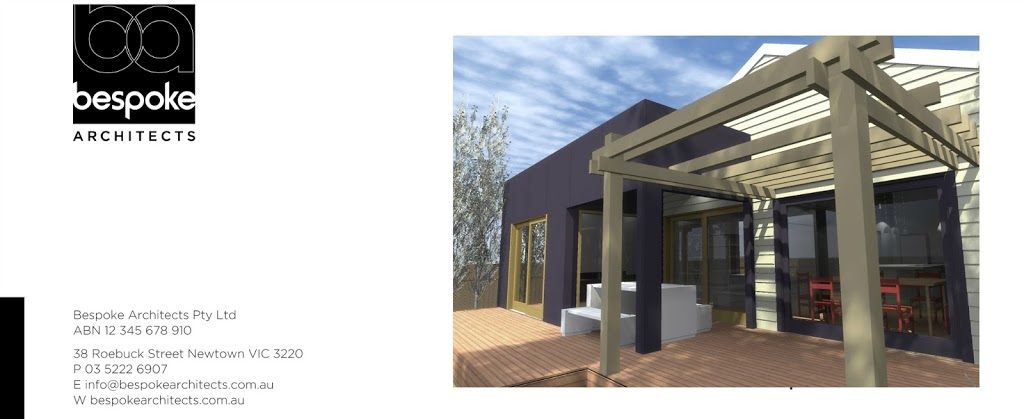 Bespoke Architects |  | 5/2A Gordon Ave, Geelong West VIC 3218, Australia | 0433653536 OR +61 433 653 536