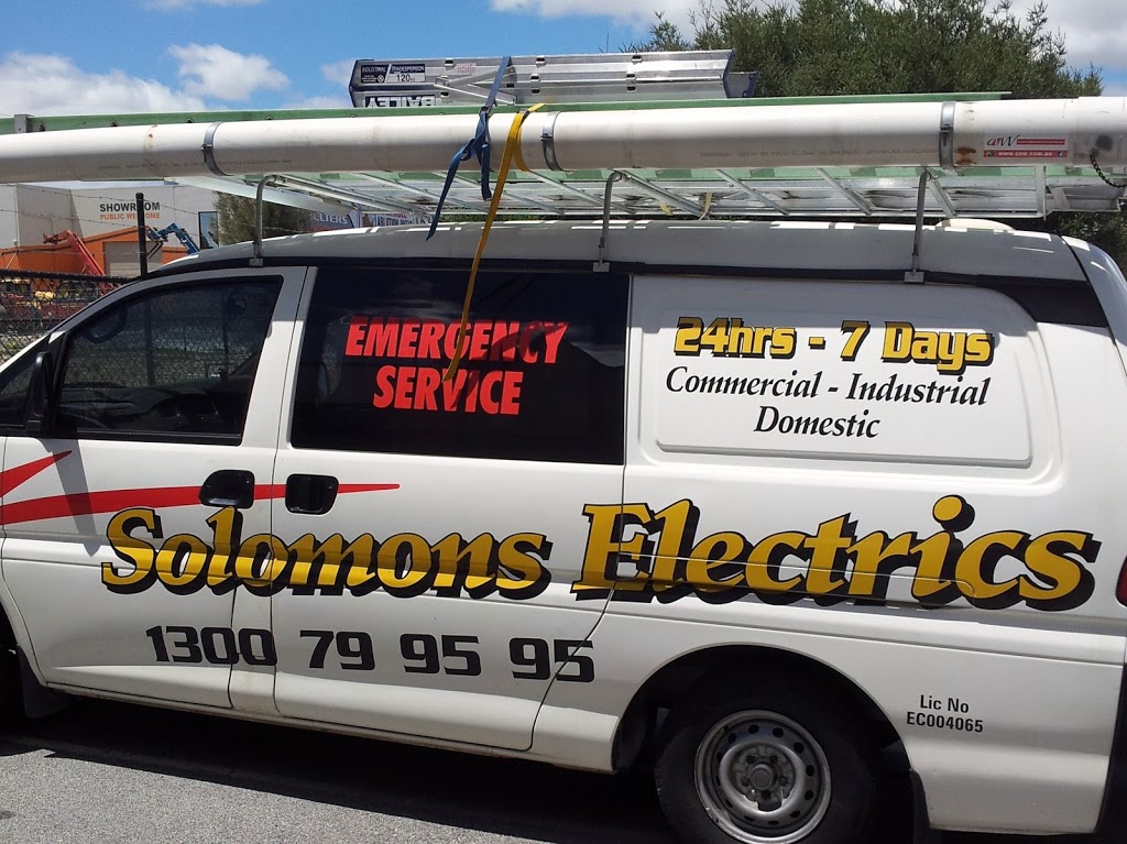 Solomons Electrics EC 004065 | electrician | Unit 2/32 Juna Dr, Malaga WA 6090, Australia | 0892758771 OR +61 8 9275 8771