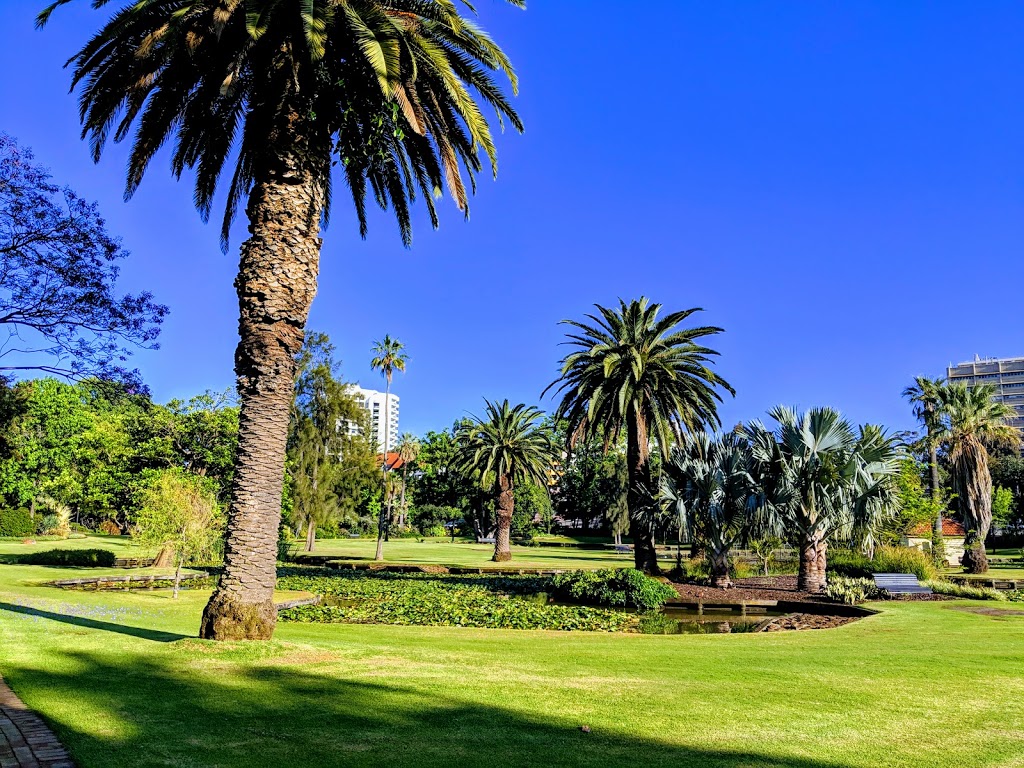 Queens Gardens | park | Hay St & Hale St, Perth WA 6004, Australia | 0894613333 OR +61 8 9461 3333