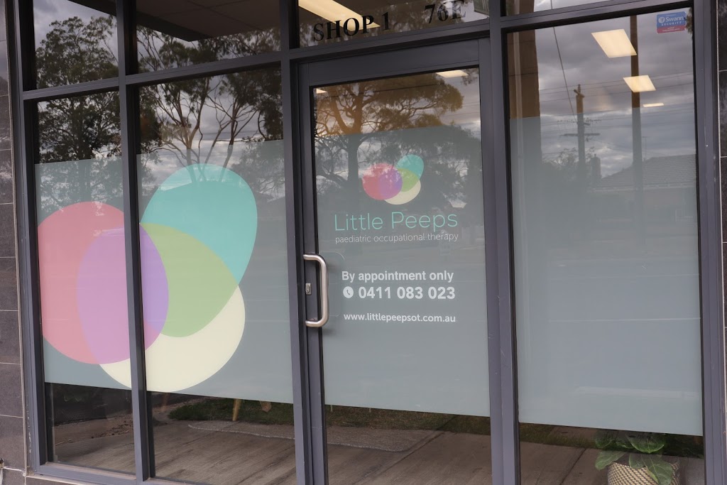 Little Peeps Paediatric Occupational Therapy | health | Shop 1/76E E Boundary Rd, Bentleigh East VIC 3165, Australia | 0411083023 OR +61 411 083 023