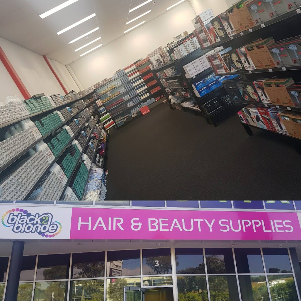 Black2Blonde Hair & Beauty Supplies- CHIRNSIDE PARK | 3/25 Fletcher Rd, Chirnside Park VIC 3116, Australia | Phone: (03) 9736 9932