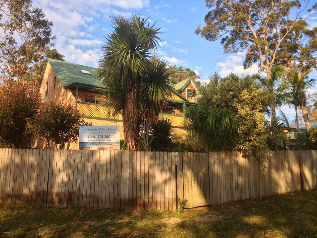 Longbeach Clifftop Retreat | lodging | 113 Northcove Rd, Long Beach NSW 2536, Australia | 0401791380 OR +61 401 791 380