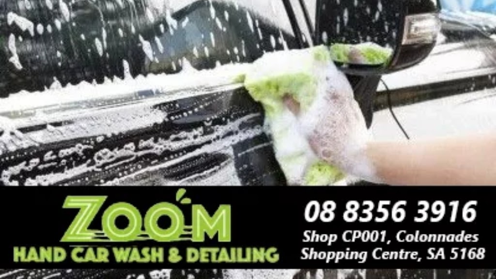 Zoom Hand Carwash & Detailing | car wash | 54 Beach Rd, Noarlunga Centre SA 5168, Australia | 0883563916 OR +61 8 8356 3916