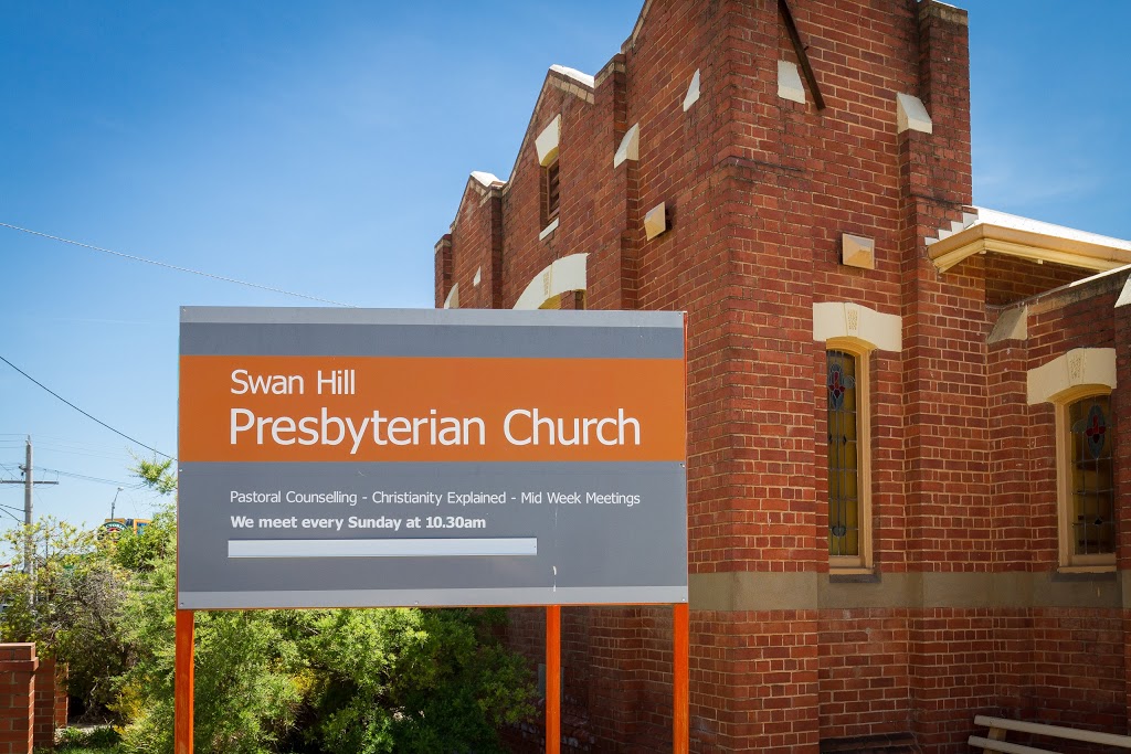 Swan Hill Presbyterian Church | church | 325 Campbell St, Swan Hill VIC 3585, Australia | 0354504154 OR +61 3 5450 4154