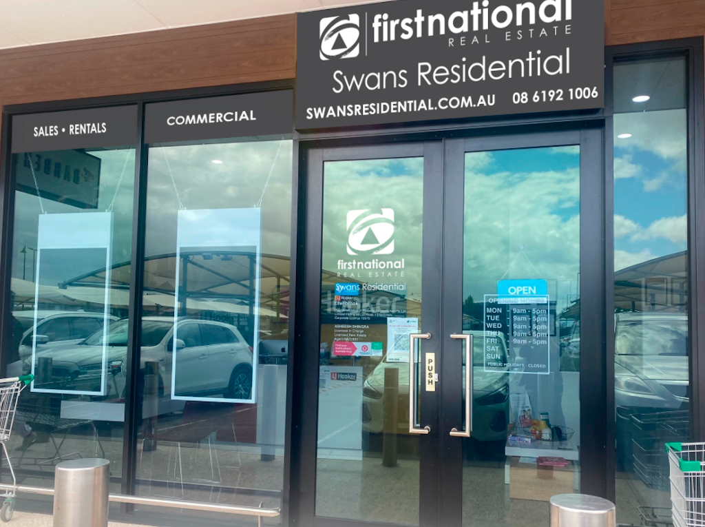 First National Real Estate Swans Residential And Commercial | real estate agency | Shop 3/311 Millhouse Rd, Aveley WA 6069, Australia | 0861921006 OR +61 8 6192 1006