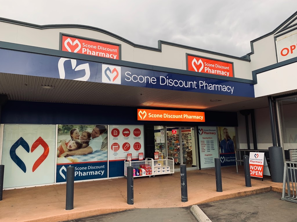 Scone Discount Pharmacy | pharmacy | Scone Village Shopping Centre, 209 Kelly St, Scone NSW 2337, Australia | 0265453604 OR +61 2 6545 3604