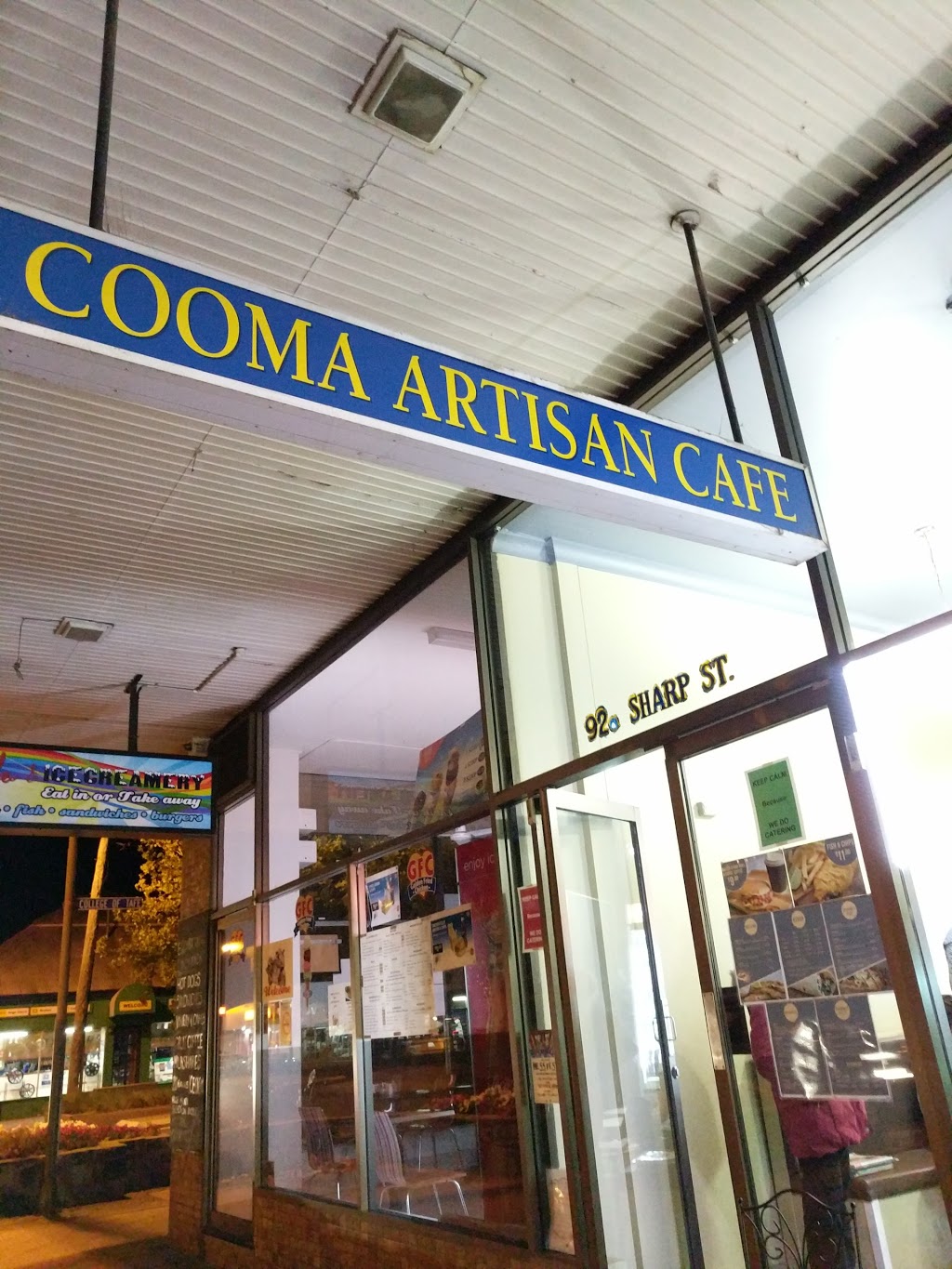 Cooma Artisan Cafe | cafe | 92A Sharp St, Cooma NSW 2630, Australia | 0422838653 OR +61 422 838 653