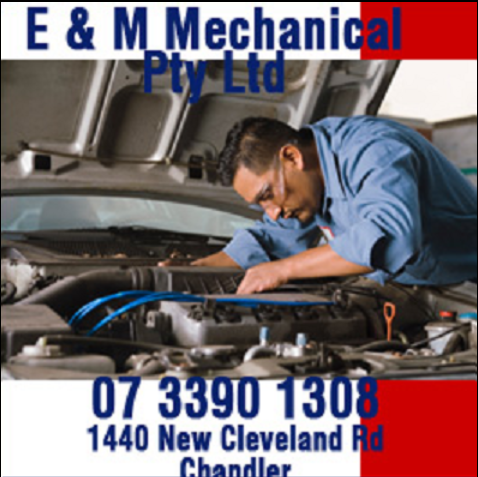 E & M Mechanical Pty Ltd | car repair | 1440 New Cleveland Rd, Chandler QLD 4155, Australia | 0733901308 OR +61 7 3390 1308
