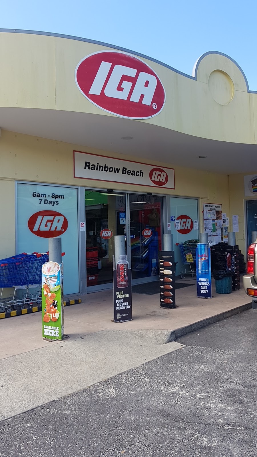 IGA | supermarket | Shop 9/48 Rainbow Beach Rd, Rainbow Beach QLD 4581, Australia | 0754868700 OR +61 7 5486 8700