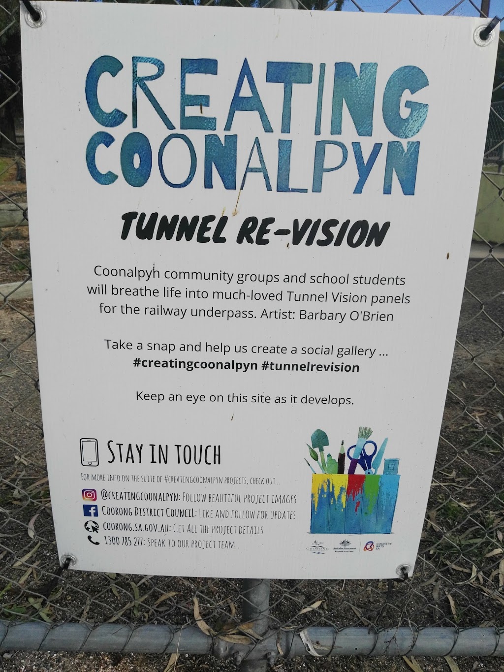 The Tunnel ReVision | Coonalpyn SA 5265, Australia | Phone: 0499 467 554