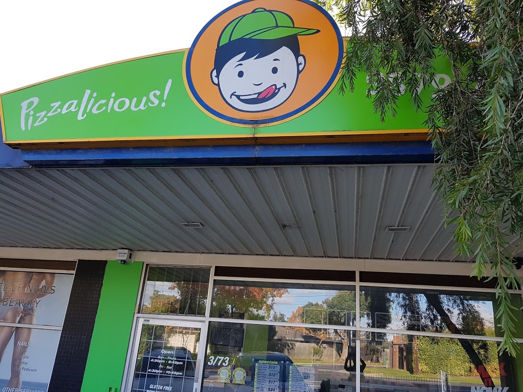 Pizzalicious | meal delivery | 3/73 Bedford Rd, Ringwood East VIC 3135, Australia | 0398797322 OR +61 3 9879 7322