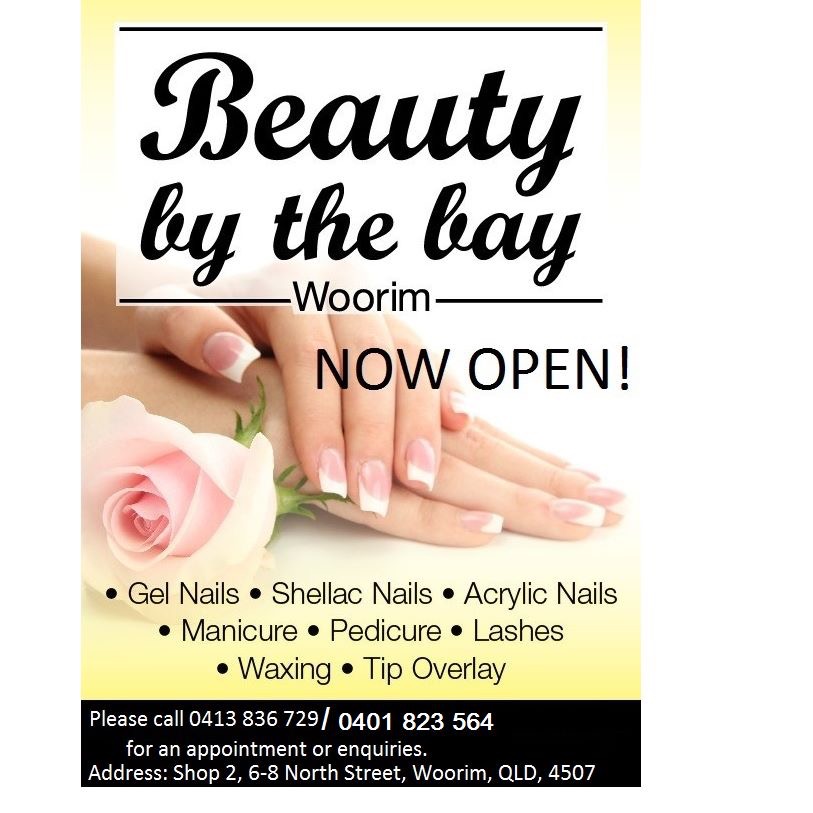 Beauty by the bay Woorim | beauty salon | shop 2/6--8 North St, Woorim QLD 4507, Australia | 0401823564 OR +61 401 823 564