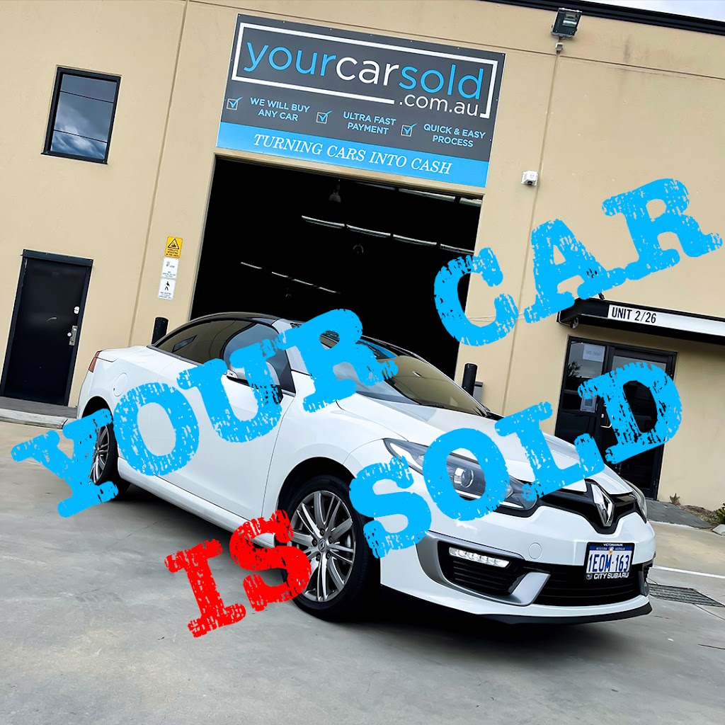 Your Car Sold | 2/26 Lancaster Rd, Wangara WA 6065, Australia | Phone: (08) 6186 6777