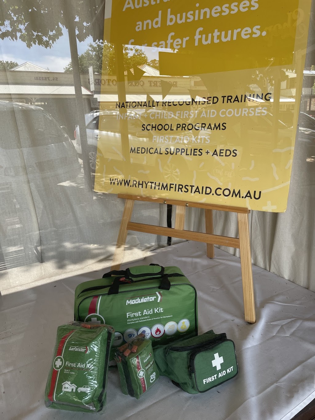 Rhythm First Aid | 22 High St, Maldon VIC 3463, Australia | Phone: 1300 455 108
