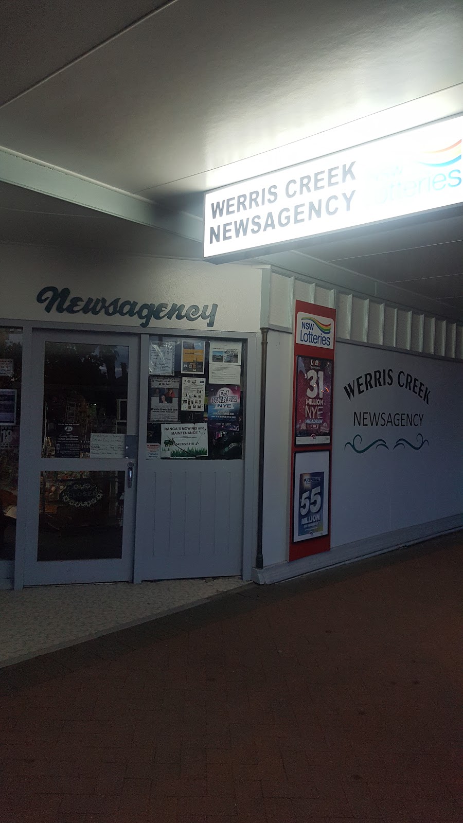 Werris Creek Newsagency | store | 54 Single St, Werris Creek NSW 2341, Australia | 0267687030 OR +61 2 6768 7030
