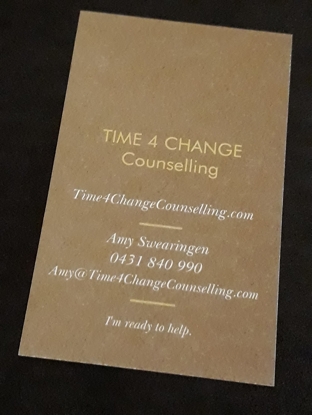 Time 4 Change Counselling | suite 6 level 5/25-33 Old Northern Rd, Baulkham Hills NSW 2153, Australia | Phone: 0431 840 990