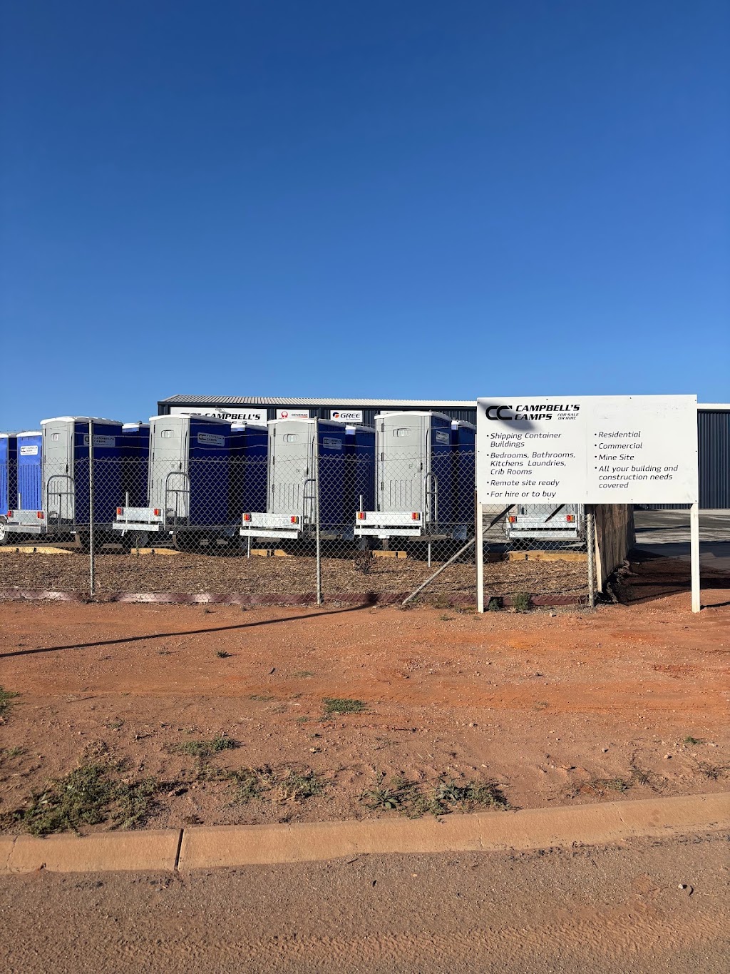 Campbells Camps | 42 Wilurarra Rd, West Kalgoorlie WA 6430, Australia | Phone: 0431 715 564