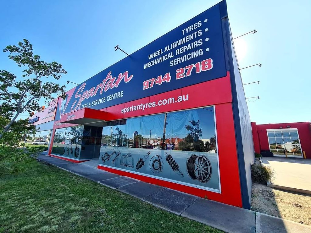 Spartan Tyre & Service Centre | car repair | 86 Horne St, Access via, Neill St, Sunbury VIC 3429, Australia | 0397442718 OR +61 3 9744 2718