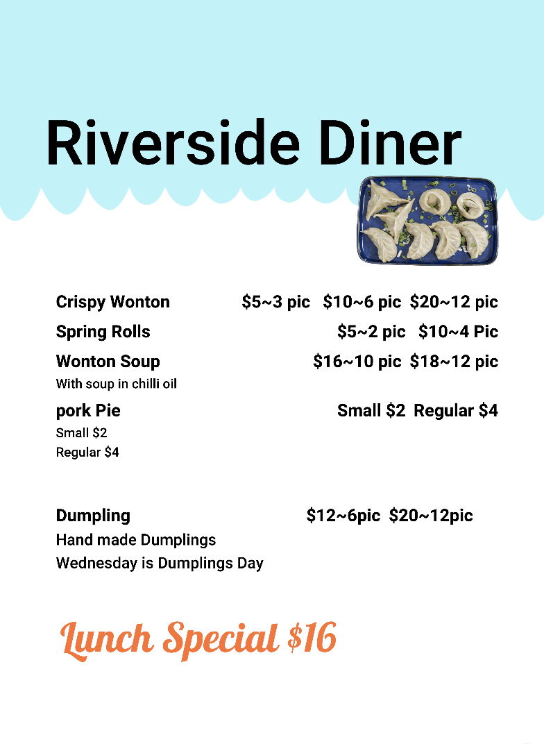 Riverside diner | 119-121 High St, Hillston NSW 2675, Australia | Phone: 0401 741 837