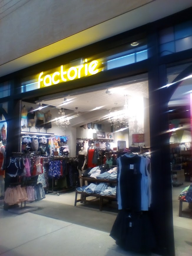Factorie | clothing store | Stockland, 90/6 Central Ave, Pialba QLD 4655, Australia | 0743254344 OR +61 7 4325 4344