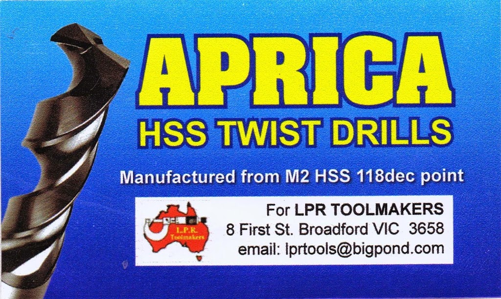 L.P.R. Tool Makers | 8 First St, Broadford VIC 3658, Australia | Phone: (03) 5784 1351