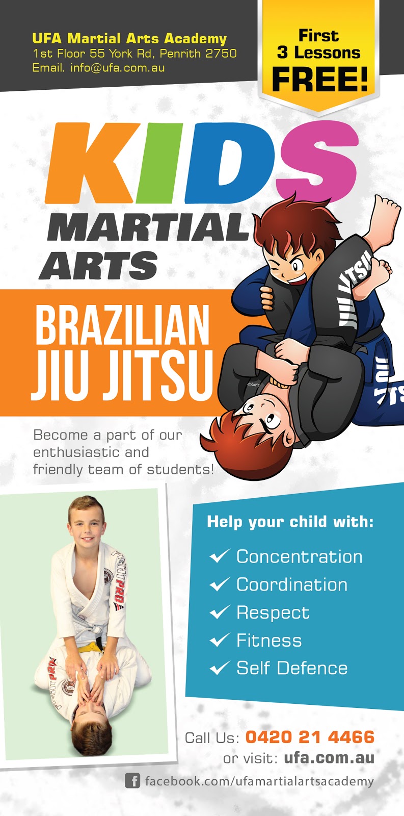 UFA Martial Arts Academy | health | opp Jamison Park, 1st floor/55 York Rd, Penrith NSW 2750, Australia | 0420214466 OR +61 420 214 466