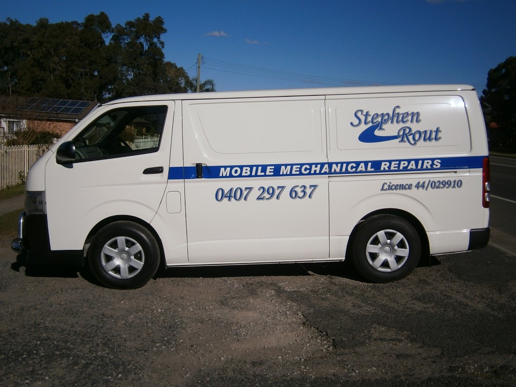 Stephen Rout Mobile Mechanical Repairs | car repair | 4 Welwyn Cl, Buttaba NSW 2283, Australia | 0407297637 OR +61 407 297 637