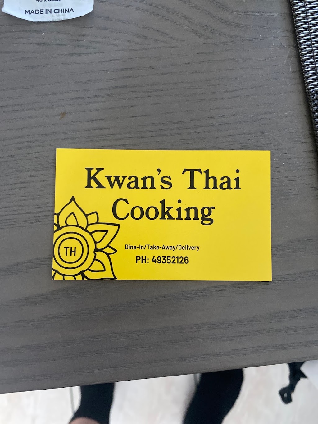 Kwans Thai Cooking | 60 High St, Bajool QLD 4699, Australia | Phone: (07) 4935 2126