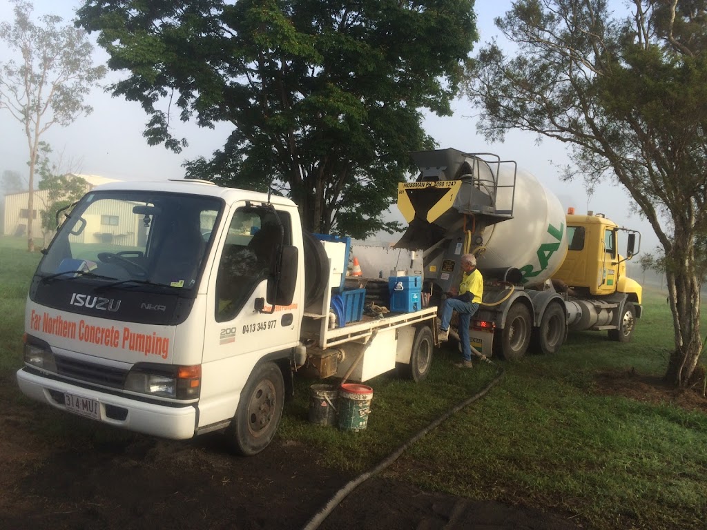 Far Northern Concrete Pumping |  | 1116 Mulligan Hwy, Biboohra QLD 4880, Australia | 0413345977 OR +61 413 345 977