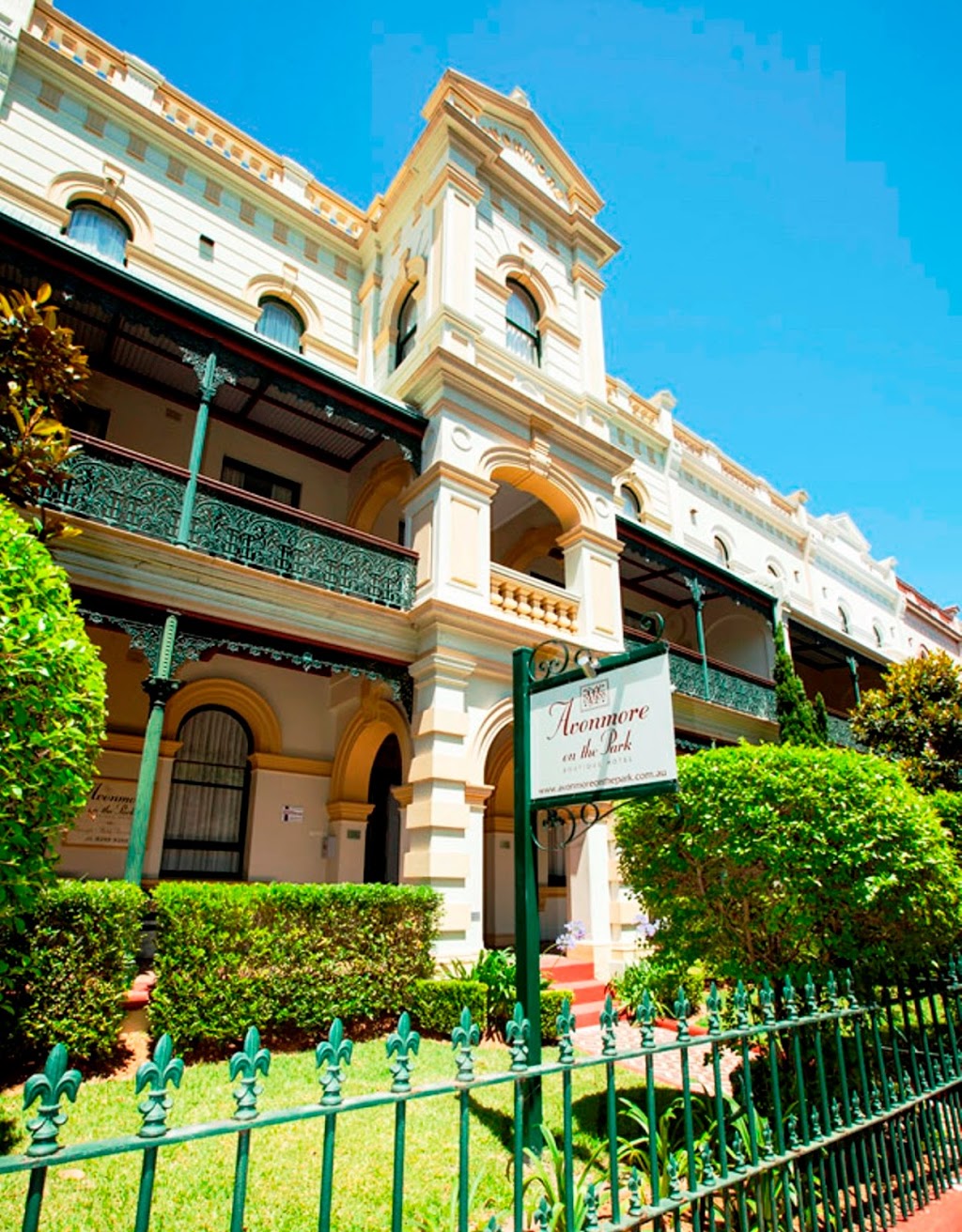 Avonmore on the Park Boutique Hotel | 34 The Avenue, Randwick NSW 2031, Australia | Phone: (02) 9399 9388