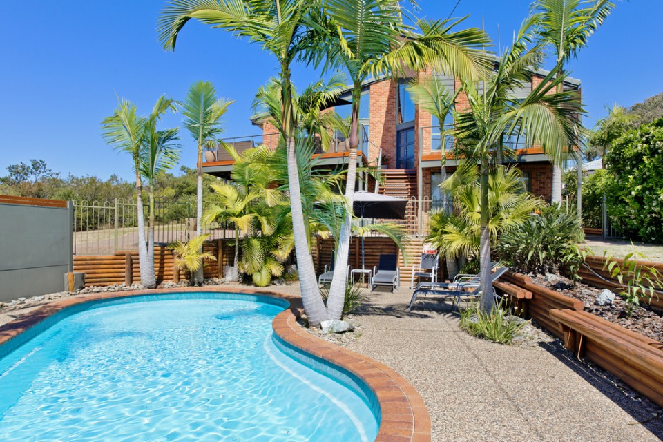 Panorama Beach House / SOLscape Holiday Rentals | real estate agency | 3 Short St, Bonny Hills NSW 2445, Australia | 0409865909 OR +61 409 865 909