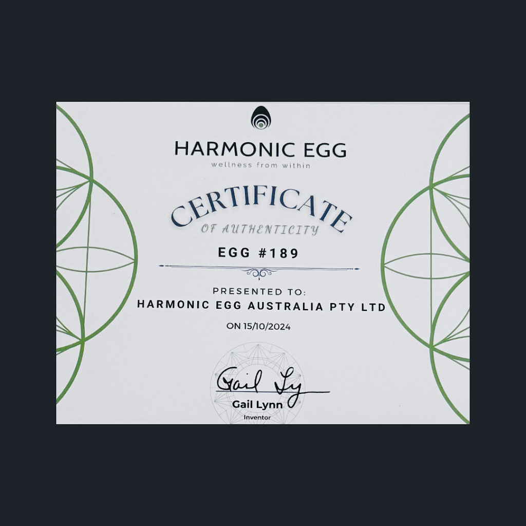 Harmonic Egg Australia | 200 Macdonnell Rd, Tamborine Mountain QLD 4272, Australia | Phone: 0435 006 332