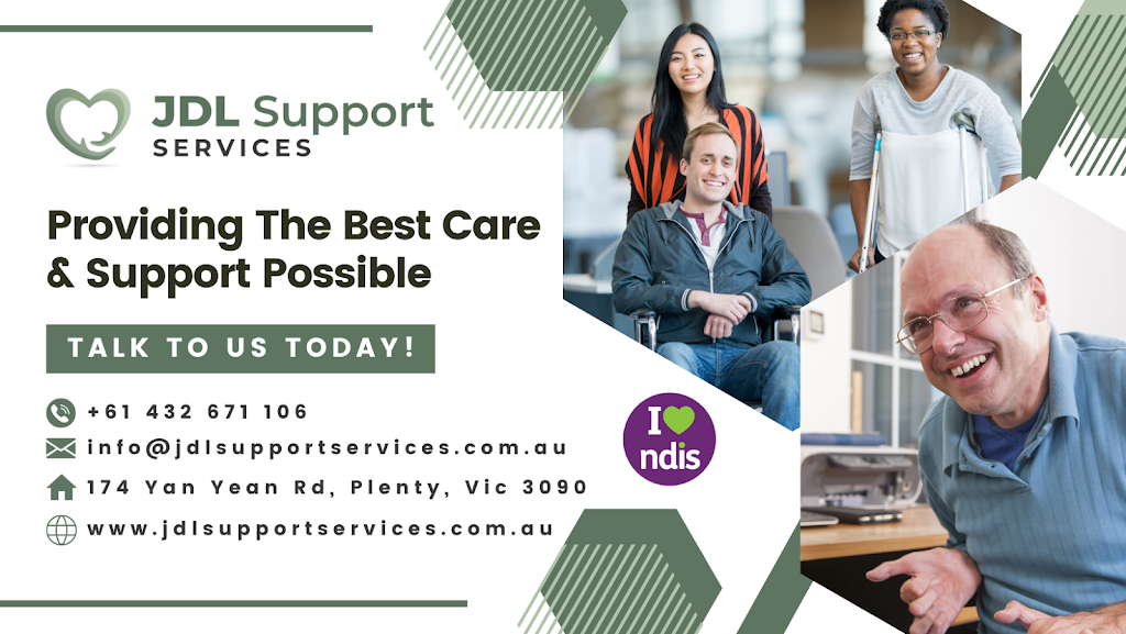 JDL Support Services | 174 Yan Yean Rd, Plenty VIC 3090, Australia | Phone: 0432 671 106