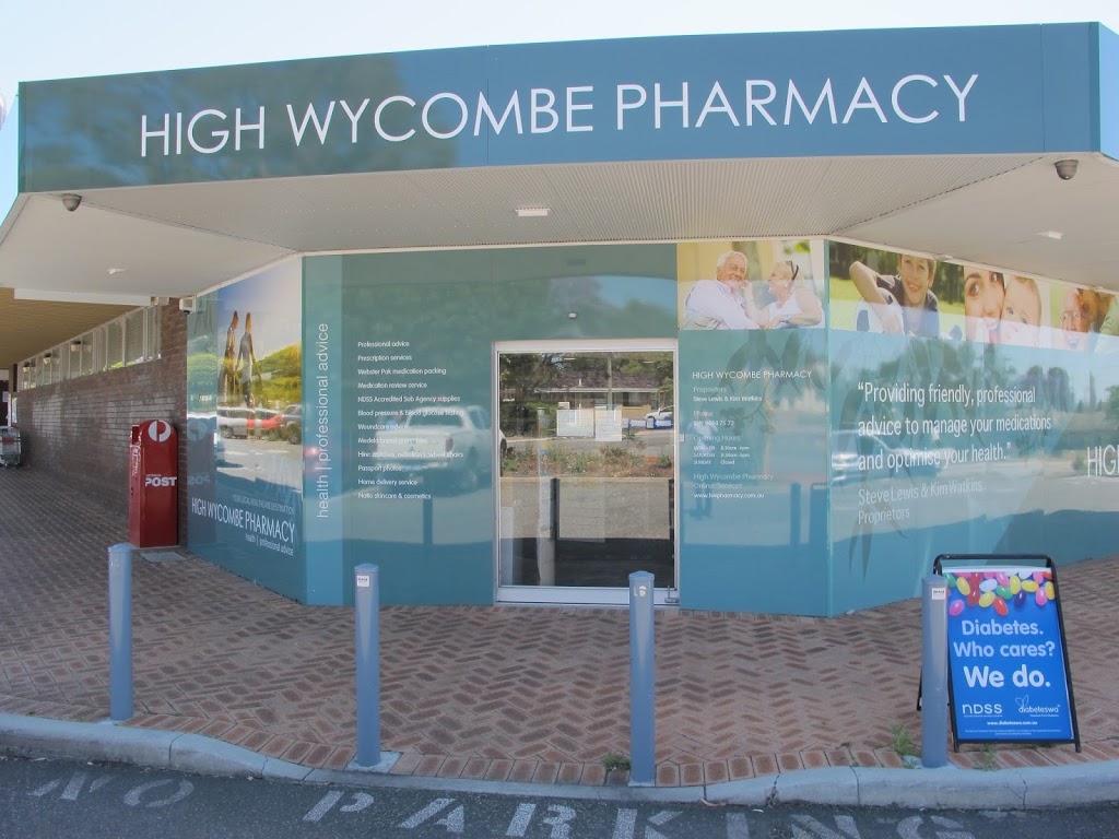 High Wycombe Pharmacy | pharmacy | 33 Newburn Rd, High Wycombe WA 6057, Australia | 0894547572 OR +61 8 9454 7572