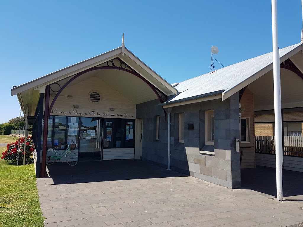 The Port Fairy and Region Visitor Information Centre | travel agency | Railway Place, Bank St, Port Fairy VIC 3284, Australia | 0355682682 OR +61 3 5568 2682