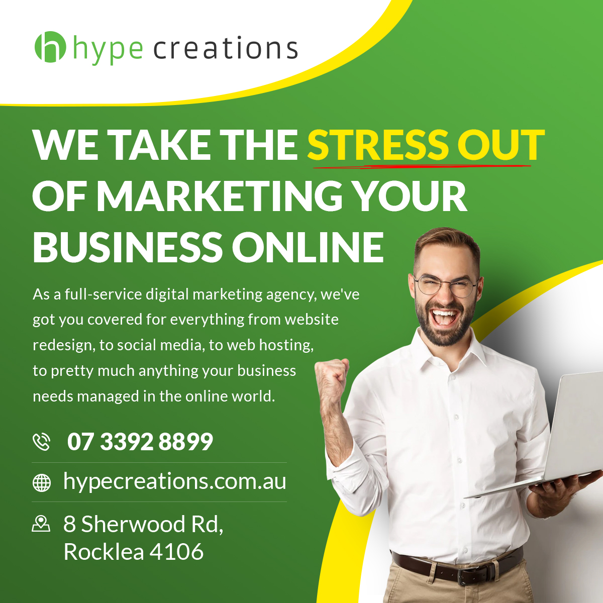 Hype Creations | 8 Sherwood Rd, Rocklea QLD 4106, Australia | Phone: 07 3392 8899