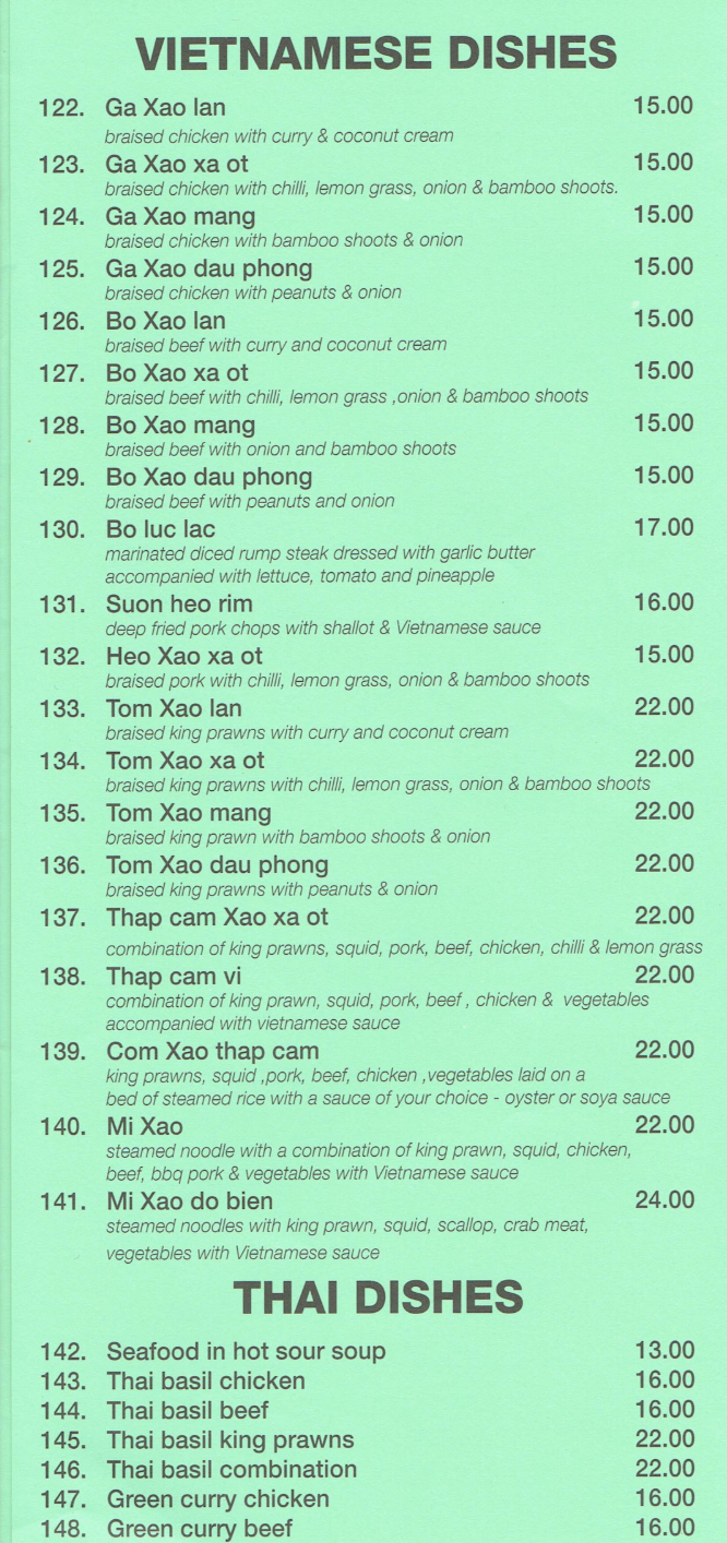 Tuross Chinese & Vietnamese Restaurant | 99 Tuross Blvd, Tuross Head NSW 2537, Australia | Phone: (02) 4473 6800