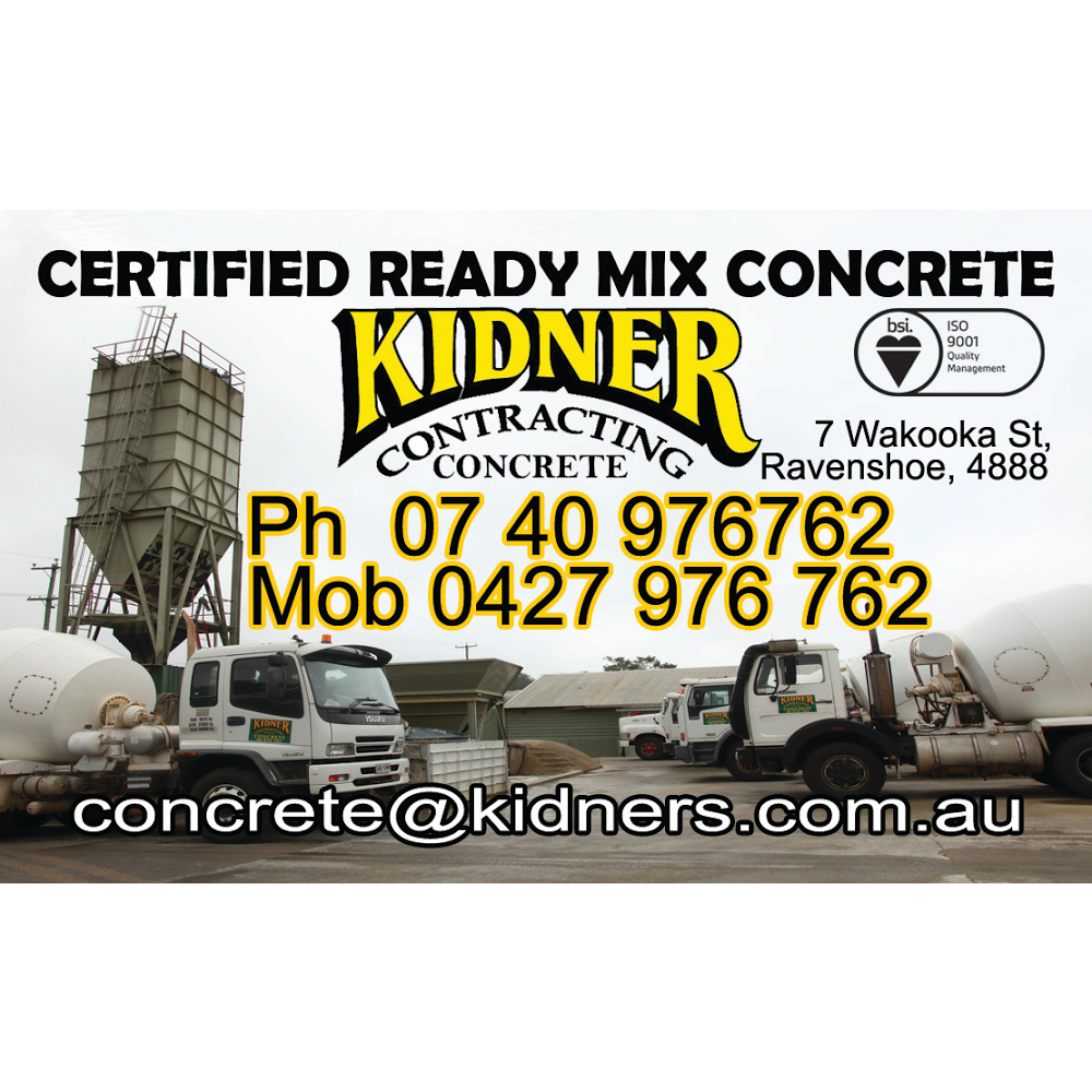 Kidner Contracting Concrete | general contractor | 7 Wakooka St, Ravenshoe QLD 4888, Australia | 0740976762 OR +61 7 4097 6762