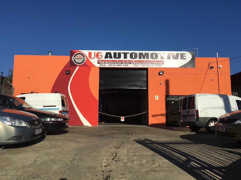 UG Automotive | car repair | 28 Balmoral Ave, Dandenong VIC 3175, Australia | 0387121756 OR +61 3 8712 1756