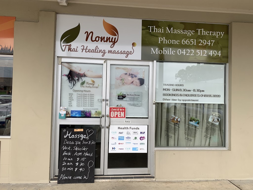 Nonny Thai Healing Massage |  | Shop 4 Nortside Shopping Center, 75/83 Park Beach Rd, Coffs Harbour NSW 2450, Australia | 0266512947 OR +61 2 6651 2947