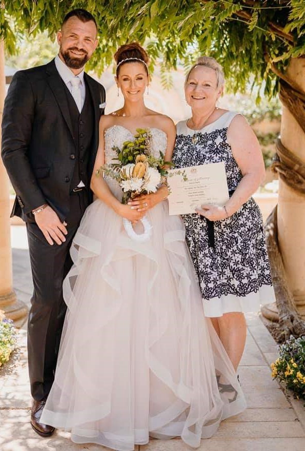 Pat Haynes Marriage Celebrant | 54 Wellington Ave, Sellicks Beach SA 5174, Australia | Phone: 0414 258 527