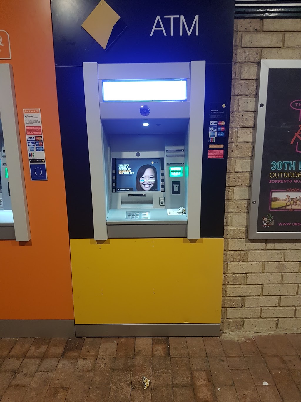 Commonwealth ATM | atm | 58 Southside Dr, Hillarys WA 6025, Australia