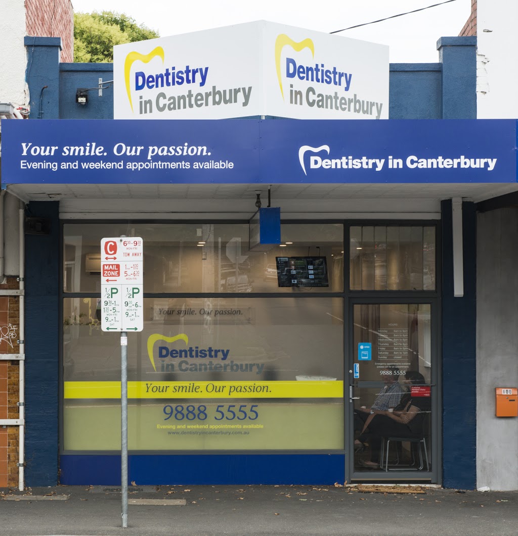 Dentistry In Canterbury | 102 Canterbury Rd, Canterbury VIC 3126, Australia | Phone: (03) 9888 5555