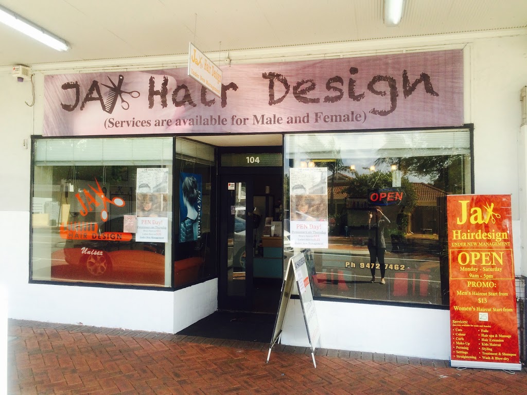 Jax Hair Design | hair care | 1/104 Kooyong Rd, Rivervale WA 6103, Australia | 0894727462 OR +61 8 9472 7462