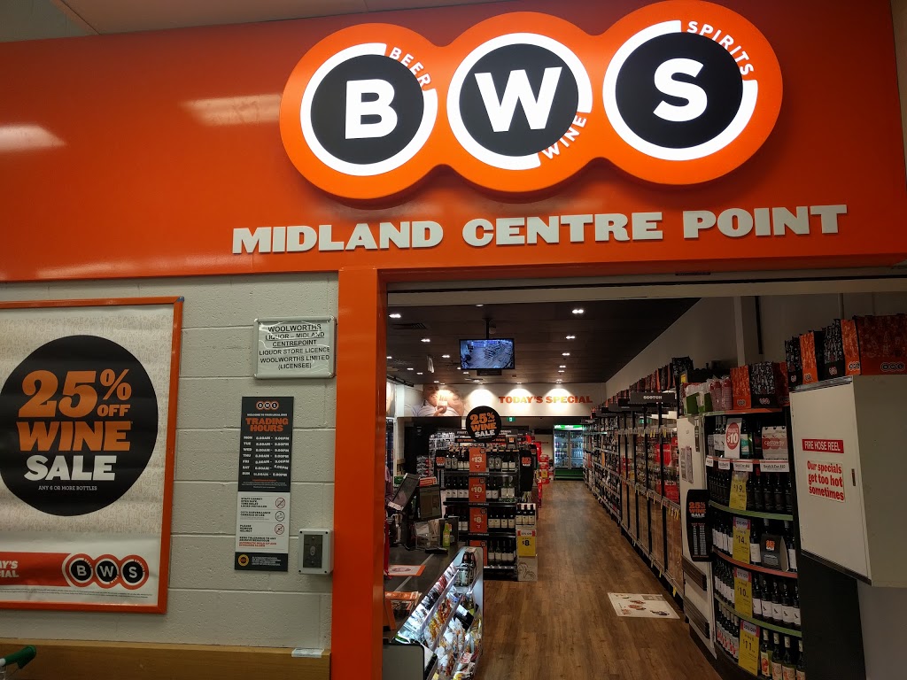 BWS Midland Centrepoint | store | 309 Great Eastern Hwy, Midland WA 6056, Australia | 0863189951 OR +61 8 6318 9951