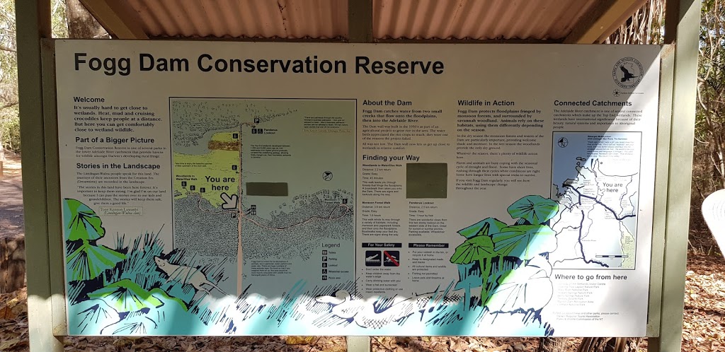 Fogg Dam Conservation Reserve Car Park | parking | Middle Point NT 0822, Australia